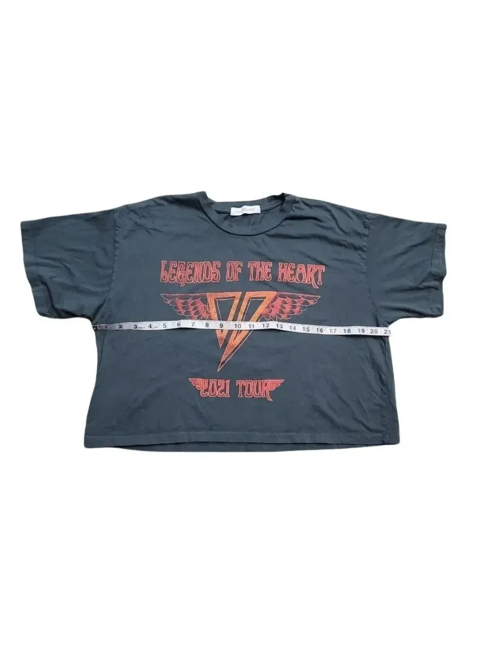 NWOT Daydreamer LEGENDS OF THE HEART TOUR  Crop TEE